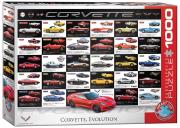Opakowanie Puzzle 1000 Corvetta-Ewolucja