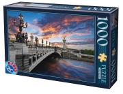 Opakowanie Puzzle 1000 Francja, Paryż- Most Aleksandra