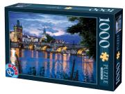 Opakowanie Puzzle 1000 Praga, Widok na most Karola