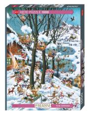 Opakowanie Puzzle 1000 Raj w zimie