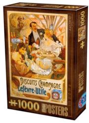 Opakowanie Puzzle 1000 Stare plakaty, Herbatniki