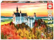 Opakowanie Puzzle 1500 Jesień w Neuschwanstein/Niemcy G3