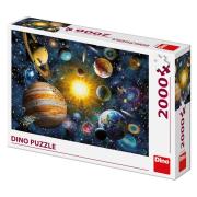 Opakowanie Puzzle 2000 System Solarny
