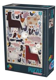 Opakowanie Puzzle 500 Andrea Kurti, Zwierzęta