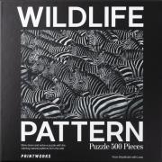 Opakowanie Puzzle 500 Wildlife Pattern Zebra