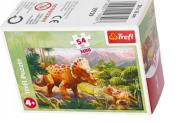 Puzzle 54 mini Niesamowite dinozaury 2 TREFL. Wydawca: Trefl. Dadada.pl Opakowanie Puzzle 54 mini Niesamowite dinozaury 2 TREFL