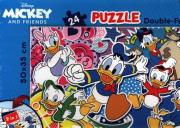 Puzzle dwustronne 24 Mickey and Friends. Wydawca: Lisciani. Dadada.pl Opakowanie Puzzle dwustronne 24 Mickey and Friends
