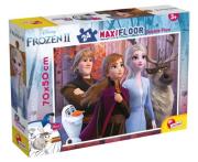 Opakowanie Puzzle Maxi 24 podłogowe Kraina Lodu 2