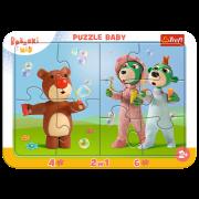 Opakowanie Puzzle Ramkowe Baby Zabawne Bobaski  80026