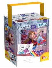Opakowanie Puzzle w tubie mini 24 Kraina Lodu 2