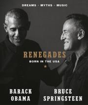 Renegades Born in the USA. Autor: Obama Barack, Springsteen Bruce. Dadada.pl Okładka książki Renegades Born in the USA