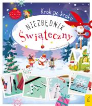 Rysowanie krok po kroku. Niezbędnik świąteczny. Autor: Opracowanie zbiorowe. Dadada.pl Okładka książki Rysowanie krok po kroku. Niezbędnik świąteczny