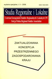 Opakowanie Studia regionalne i lokalne 2006 specjalny