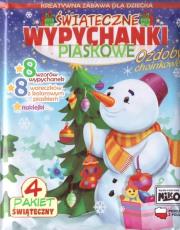 Okładka książki Świąteczne wypychanki piaskowe - pakiet 4
