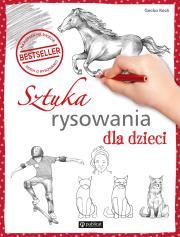 Sztuka rysowania dla dzieci. Autor: Keck Gecko. Dadada.pl Okładka książki Sztuka rysowania dla dzieci