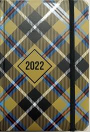 Opakowanie Terminarz 2022 dzienny A5 lakier z gumką MIX