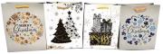 Opakowanie Torebka Świąteczna pionowa duża mix BN