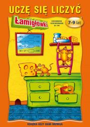 Uczę się liczyć. 7-9 lat. Łamigłówki. Autor: Guzowska Beata. Dadada.pl Okładka książki Uczę się liczyć. 7-9 lat. Łamigłówki