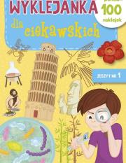 Wyklejanka dla ciekawskich. Zeszyt 1. Autor: Ewa Gorzkowska-Parnas. Dadada.pl Okładka książki Wyklejanka dla ciekawskich. Zeszyt 1