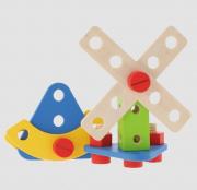 Zabawka drewniana - O!Klocki konstrukcyjne 35 el.. Wydawca: Trefl. Dadada.pl Opakowanie Zabawka drewniana - O!Klocki konstrukcyjne 35 el.