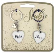 Opakowanie Zestaw breloków Mąż i Żona 1