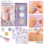 Zestaw brokatowych tatuaży Miss Melody  11572A. Wydawca: DEPESCHE. Dadada.pl Opakowanie Zestaw brokatowych tatuaży Miss Melody  11572A