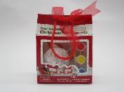 Opakowanie Zestaw kreatywny bombka do malowania farbami, wzór renifer i Mikołaj