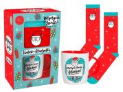 Opakowanie Zestaw kubek + skarpety Wesołych Świąt-Skarbie