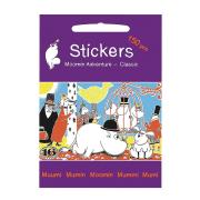 Zestaw Naklejek 150 szt. Przygody Muminki. Wydawca: Barbo Toys. Dadada.pl Opakowanie Zestaw Naklejek 150 szt. Przygody Muminki