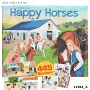 Opakowanie Zestaw z naklejkami Happy Horses 11584A