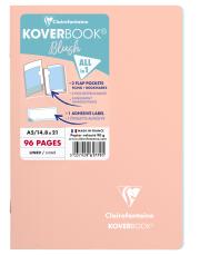Opakowanie Zeszyt A5 48K linia Koverbook BLUSH PP coral 1 sztuka