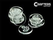 Opakowanie Znaczniki akryl transparentne smok v2 22x3mm 10szt