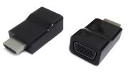 Adapter GEMBIRD A-HDMI-VGA-001 (HDMI M - D-Sub (VGA) F; kolor czarny). Wydawca: Gembird. Dadada.pl Opakowanie Adapter GEMBIRD A-HDMI-VGA-001 (HDMI M - D-Sub (VGA) F; kolor czarny)
