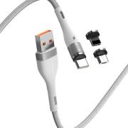 BASEUS KABEL 4W1 USB-USB-C/LIGHTNING/MICRO 3A 1M B. Wydawca: Baseus. Dadada.pl Opakowanie BASEUS KABEL 4W1 USB-USB-C/LIGHTNING/MICRO 3A 1M B