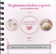 Okładka książki Bezglutenowa kuchnia wegańska na 52 tygodnie roku