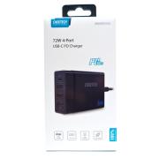 CHOETECH ULTRASZYBKA ŁADOWARKA SIECIOWA 4XUSB USB-C POWER DELIVERY 10,2A 72W PD72-1C3U. Wydawca: choetech. Dadada.pl Opakowanie CHOETECH ULTRASZYBKA ŁADOWARKA SIECIOWA 4XUSB USB-C POWER DELIVERY 10,2A 72W PD72-1C3U