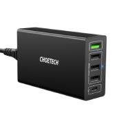 CHOETECH ULTRASZYBKA ŁADOWARKA SIECIOWA 5XUSB USB-C POWER DELIVERY QUICK CHARGE 3.0 13,2A 60W Q3-4U2Q. Wydawca: choetech. Dadada.pl Opakowanie CHOETECH ULTRASZYBKA ŁADOWARKA SIECIOWA 5XUSB USB-C POWER DELIVERY QUICK CHARGE 3.0 13,2A 60W Q3-4U2Q