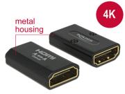 DELOCK ADAPTER HDMI (F) -> HDMI (F) BECZKA CZAARNY 4K 65659. Wydawca: Delock. Dadada.pl Opakowanie DELOCK ADAPTER HDMI (F) -> HDMI (F) BECZKA CZAARNY 4K 65659