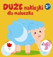 Okładka książki Duże naklejki dla maluszka. Owieczka 2+