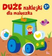 Okładka książki Duże naklejki dla maluszka. Traktor 3+