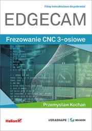 Okładka książki EDGECAM Frezowanie CNC 3-osiowe