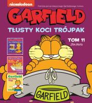 Okładka książki Garfield T.11 Tłusty koci trójpak
