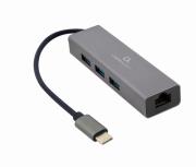 GEMBIRD ADAPTER USB-C -> LAN RJ-45 1GB NA KABLU HUB 3X USB 3.1. Wydawca: Gembird. Dadada.pl Opakowanie GEMBIRD ADAPTER USB-C -> LAN RJ-45 1GB NA KABLU HUB 3X USB 3.1