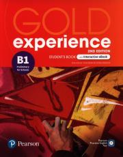 Okładka książki Gold Experience 2ed B1 SB + ebook PEARSON