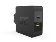 GREEN CELL ŁADOWARKA SIECIOWA USB-C 45W PD + USB. Wydawca: Green Cell. Dadada.pl Opakowanie GREEN CELL ŁADOWARKA SIECIOWA USB-C 45W PD + USB