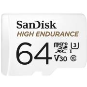 High Endurance microSDXC 64GB V30 z adapterem (rejestratory i monitoring). Wydawca: SanDisk. Dadada.pl Opakowanie High Endurance microSDXC 64GB V30 z adapterem (rejestratory i monitoring)