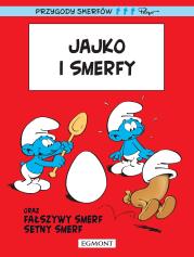 Jajko i Smerfy T.4. Autor: Peyo. Dadada.pl Okładka książki Jajko i Smerfy T.4