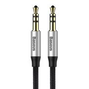 Kabel Baseus CAM30-BS1 (Jack 3,5 mm - Jack 3,5 mm ; 1m; kolor czarno-srebrny). Wydawca: Baseus. Dadada.pl Opakowanie Kabel Baseus CAM30-BS1 (Jack 3,5 mm - Jack 3,5 mm ; 1m; kolor czarno-srebrny)