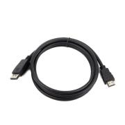Kabel GEMBIRD CC-DP-HDMI-10M (HDMI M - DisplayPort M; 10m; kolor czarny). Wydawca: Gembird. Dadada.pl Opakowanie Kabel GEMBIRD CC-DP-HDMI-10M (HDMI M - DisplayPort M; 10m; kolor czarny)