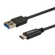 Opakowanie Kabel SAVIO CL-101 (USB 3.0 typu A M - USB typu C M; 1m; kolor czarny)